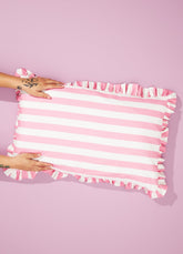 Fronha com Babado - Listrado Azaleia